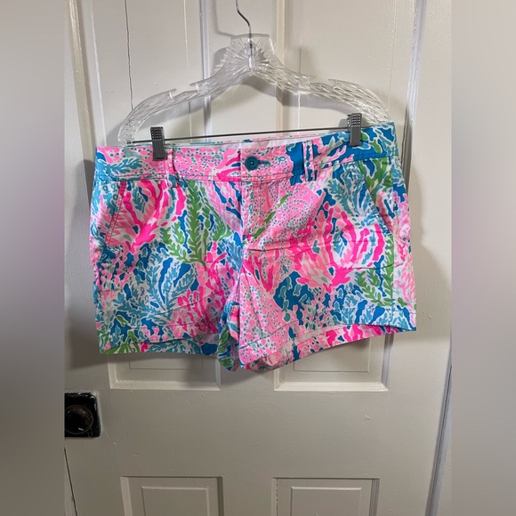 Callahan Pants - Lilly Pulitzer size 14 Callahan shorts in Let’s Cha Cha